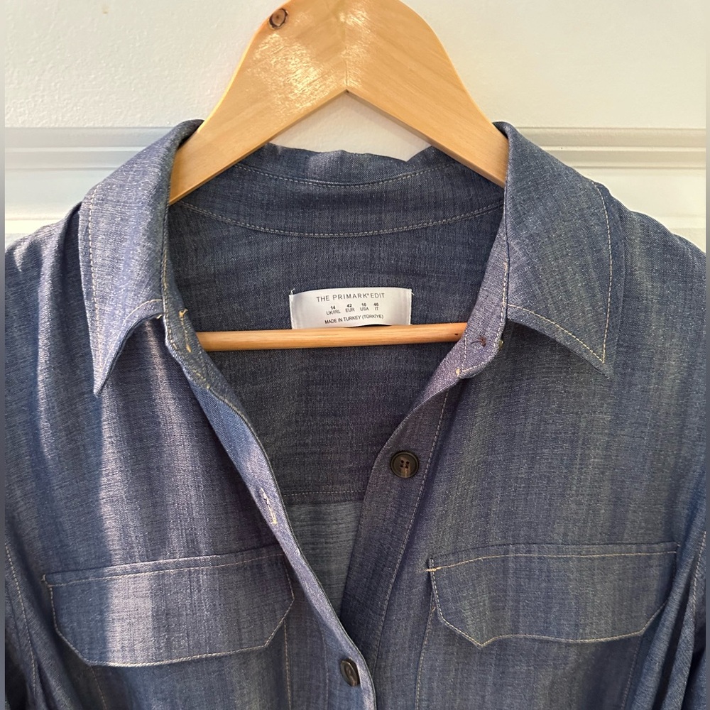 Primark denim dress size 10